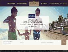 Tablet Screenshot of prestigia-morocco.com